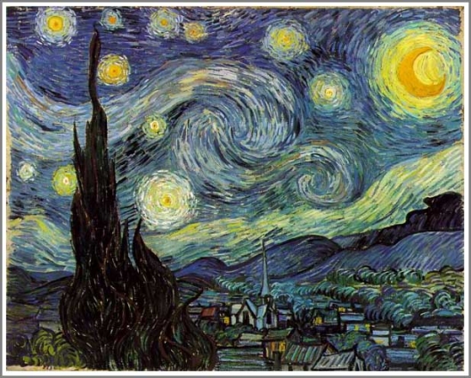 アートシリーズ　雑貨など(ゴッホ、フェルメール、ムンクなど) ミュージアム部 アートハンカチコレクション〈青〉｜フェリシモ