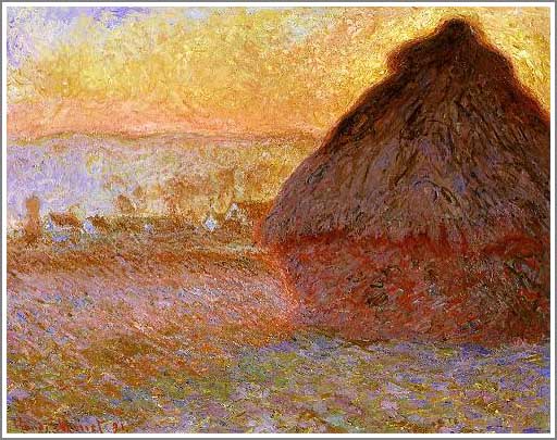 カンディンスキーが衝撃を受けた「積みわら」 | アート名画館 公式ブログ