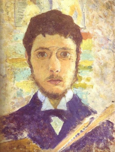 ピエール・ボナール、【鏡に映るばら色の裸婦】、希少画集画、状態良好 閑人の絵日記: ボナールの鏡の絵