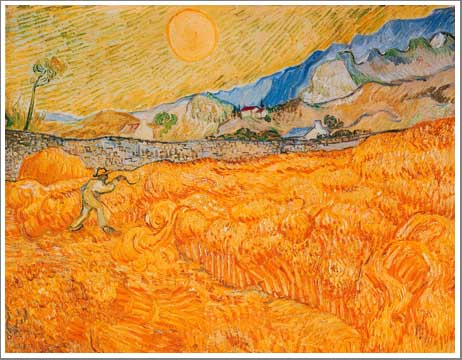 黄色絵画風水金運