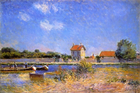 サン・マメスのロワン河畔