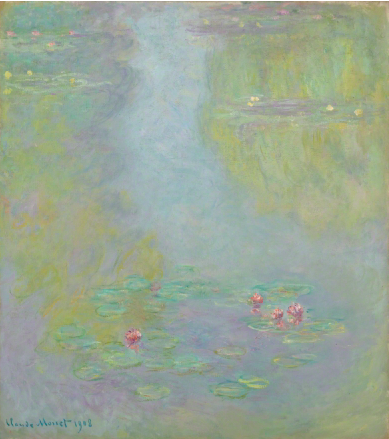 モネ 絵画 モネ【グラジオラス】 - 手描き 絵画（油絵複製画）販売のアート名画館