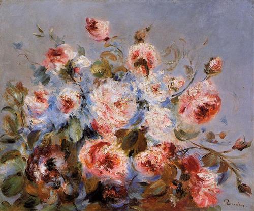 ルノワールが描く美しい「薔薇」 | アート名画館 公式ブログ