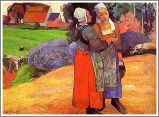 ブルターニュの農婦