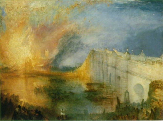 国会議事堂の火事