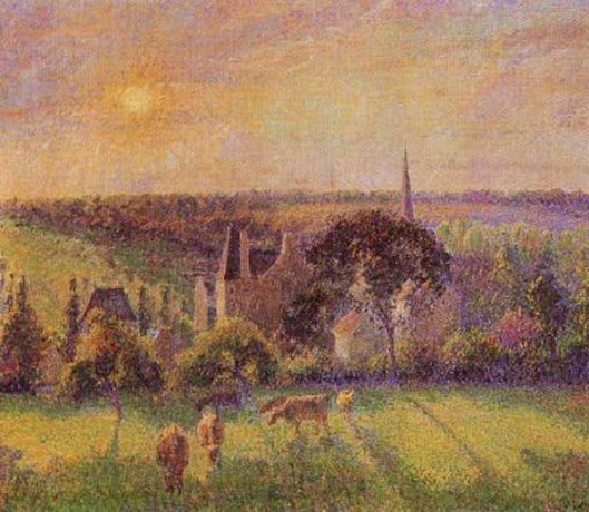 ピサロが描いたエラニーという町 | アート名画館 公式ブログ