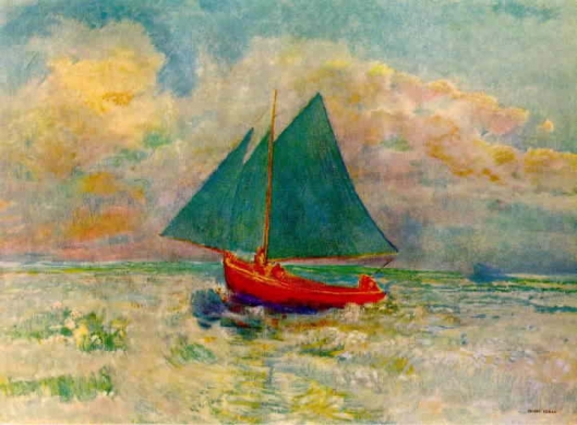 油彩画 風景画 海 ヨット 油彩画 風景画 海 ヨット