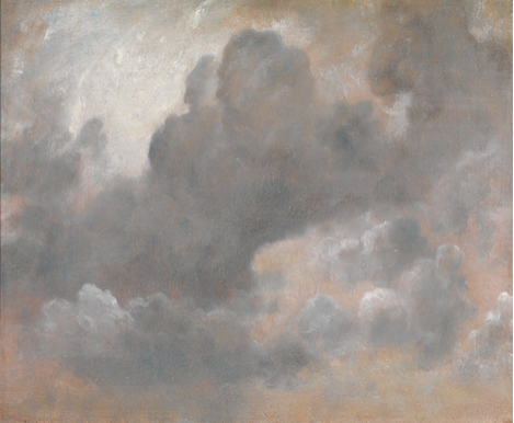 コンスタブル【雲の習作】 - 手描き 絵画（油絵複製画）販売のアート名画館