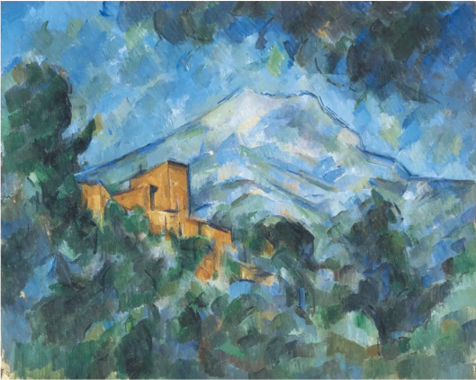 セザンヌ【サント・ヴィクトワール山とシャトー・ノワール】