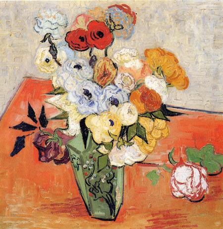 花器”も大事です、ゴッホが描いた個性的な花器たち | アート名画