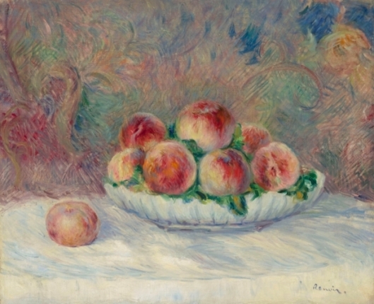 桃の絵 静物画 旬の果物を描いた静物画 | アート名画館 公式ブログ
