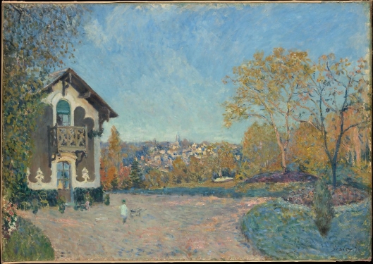 アルフレッド・シスレー 、Alfred Sisley、サンクール近くの