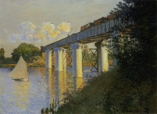 アルジャントゥイユの鉄道橋 | アート名画館 公式ブログ