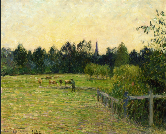 ピサロが描くフランス郊外の風景が涼しげ♪ | アート名画館 公式ブログ