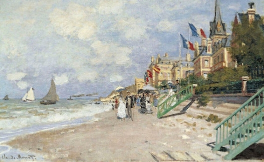 画家モネがいるのは、ウジェーヌ・ブーダンのおかげです | アート名画