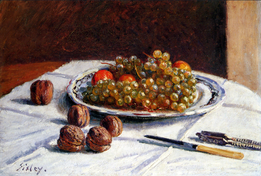秋の果物を描いた油絵作品 | アート名画館 公式ブログ