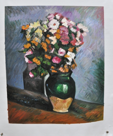 肉筆　フランスで著名な挿絵画家　ラモットの、乗馬のグアッシュ画です。緻密な絵です フランスで著名な挿絵画家 ラモットの肉筆、乗馬のグアッシュ画