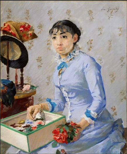 印象派の女流画家 エヴァ・ゴンザレス | アート名画館 公式ブログ