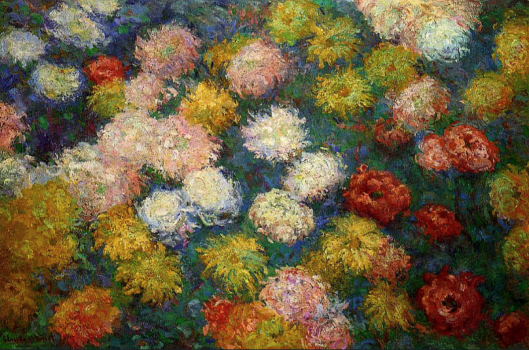 モネが描く「菊」を観て、菊の花が好きになった | アート名画館 公式ブログ