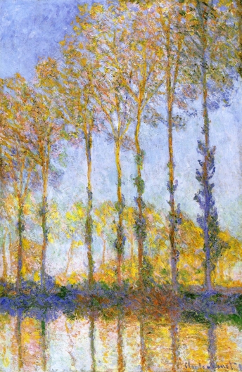 ポプラが美しく紅葉する時期です | アート名画館 公式ブログ