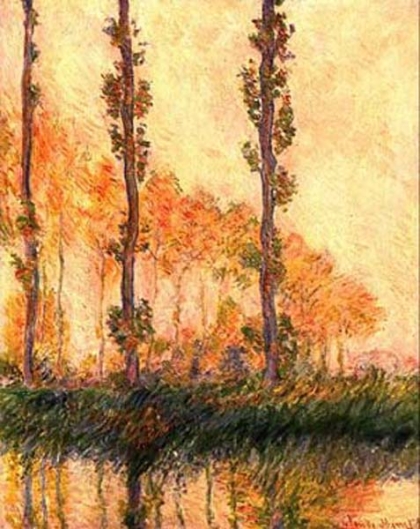 ポプラが美しく紅葉する時期です | アート名画館 公式ブログ
