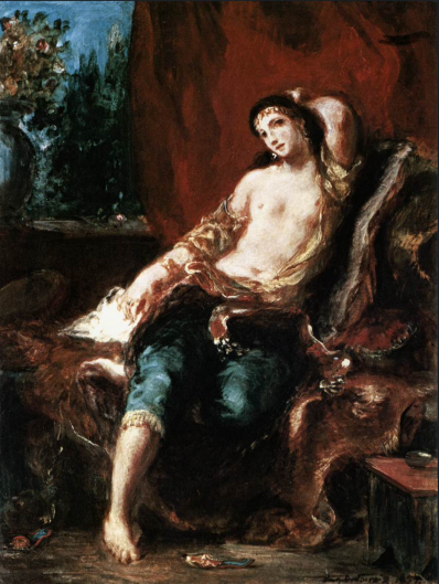 グランド・オダリスク　アングル　複製画　西洋美術　ルーブル美術館　西洋絵画　額装 オダリスク”を主題に描いた作品【まとめ】 | アート名画館 公式ブログ