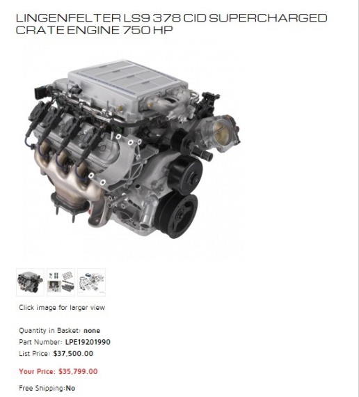 ZR1搭載 LS9の価格 GM製 LS, LT エンジンのシリンダーブロック強度比較