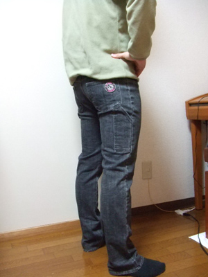 男のマタニティパンツ・普段着風
