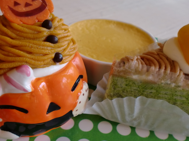 秋のケーキ