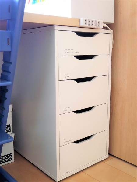 IKEA 購入 デスクと引き出し 説明文必読 IKEA デスク 5段引き出し付き