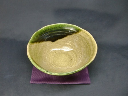 民藝作家 【織部釉碗】 【黄瀬戸釉碗】 【白萩青釉碗】3種の器 他