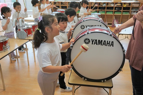 鼓笛の太鼓 | 若穂幼稚園 DIARY