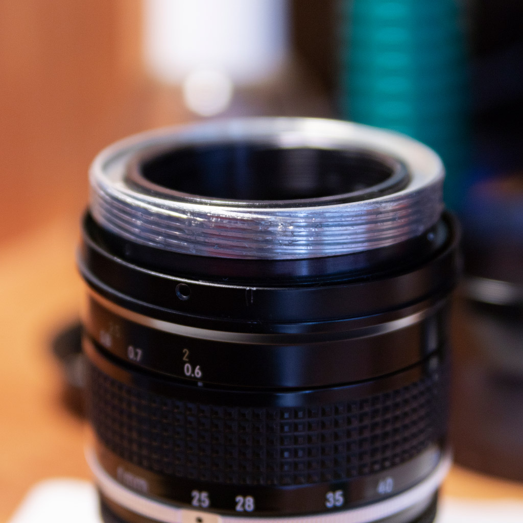 Ai Zoom Nikkor 25-50mm F4分解清掃(完結編) | Dfでゃなきゃ困る