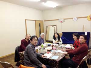 むすび座での理事会