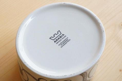 レア/ヴィンテージ】アラビア パラティッシ ブラック 蓋付き レア/ヴィンテージ】アラビア パラティッシ ブラック 蓋付き