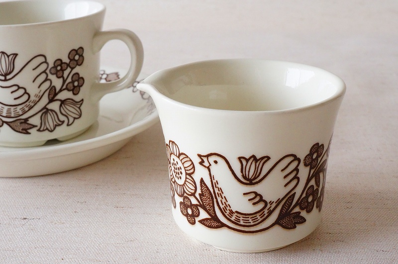 ARABIA（アラビア）FINNISH FLINT Sirkku コーヒーカップ＆ソーサー