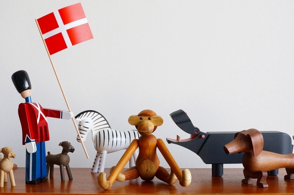 KAY BOJESEN DENMARK(カイボイスン デンマーク)木製 動物の