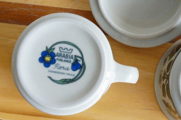 ARABIA Flora(アラビアフローラ)美品のセットが入荷しました