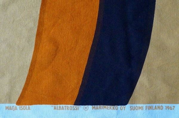 北欧雑貨/北欧生地/北欧/インテリア/生地/ファブリック/布/ヴィンテージ/marimekko/マリメッコ/albatrossi/マイヤイソラ/廃盤/キッチン