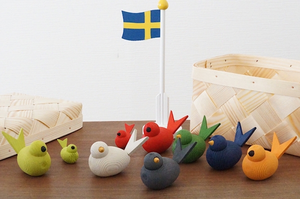 北欧雑貨/北欧/インテリア/雑貨/飾り/バード/鳥/スウェーデン/オブジェ/ラッセントレー/置物