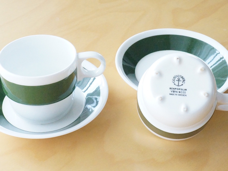 北欧Gustavsberg Benporslin グスタフスベリ　プレートセット 北欧Gustavsberg Benporslin グスタフスベリ プレートセット