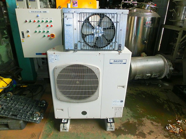 三洋電機(株)コンデンシングユニット ・ クーリングコイル 三洋電機(株)コンデンシングユニット ・ クーリングコイル