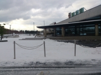郷土館 雪