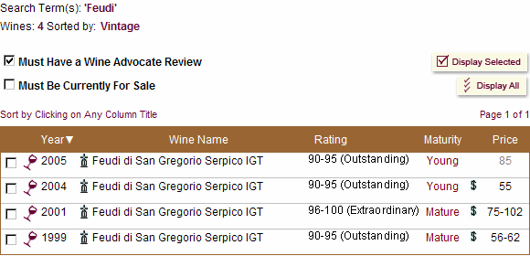 Serpico dei Feudi di San Gregorio