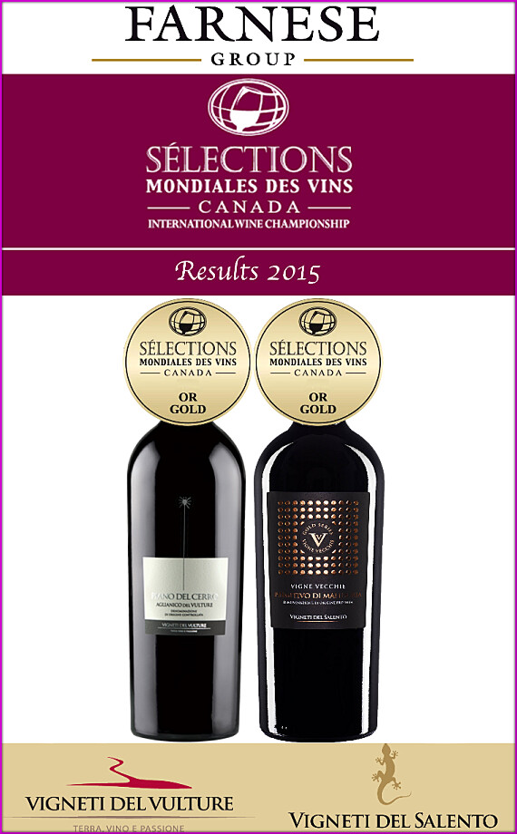 Selections Mondiales des Vins Canada - Risultati