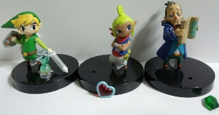ゼルダの伝説 夢幻の砂時計 フィギュア 全5種 コンプ ゼルダの伝説 夢幻の砂時計 フィギュア 全5種 コンプ