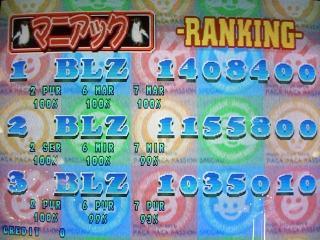 ランキング