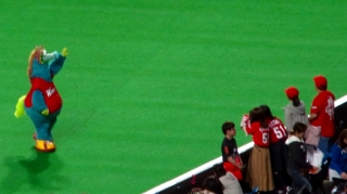 試合終了後