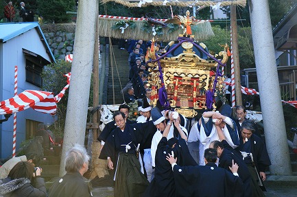 新井神社 裸まつり-6