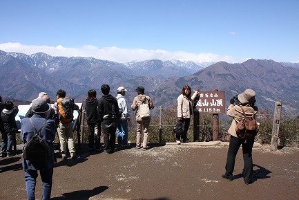 身延山頂からの眺望-2
